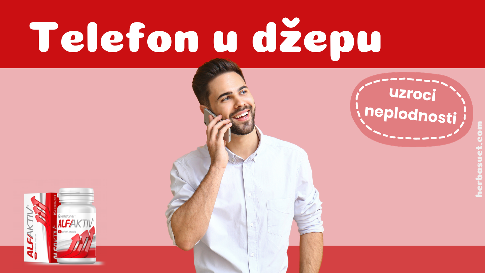 Mobilni telefon i neplodnost: telefon u džepu