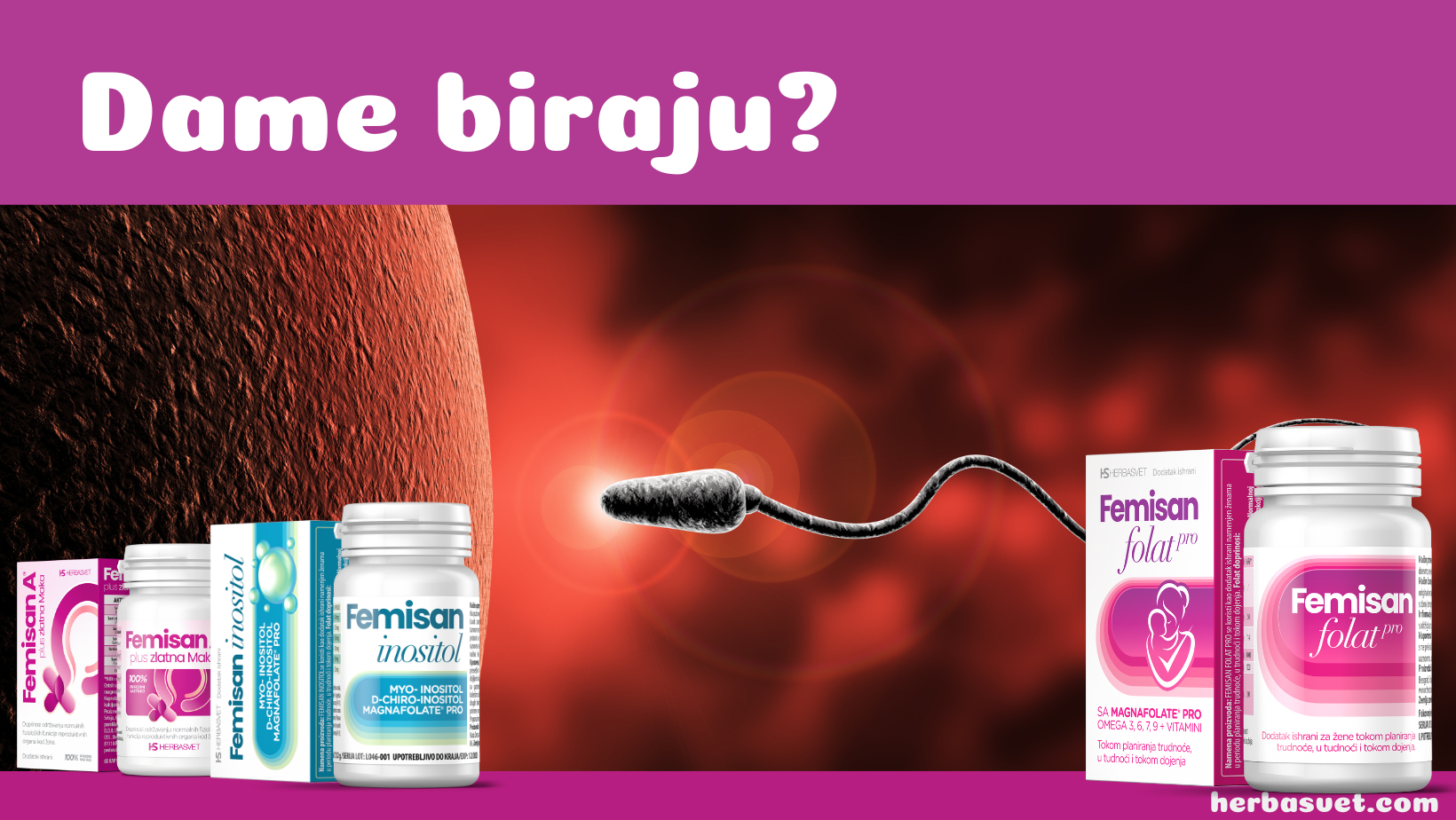 Začeće: dame biraju?