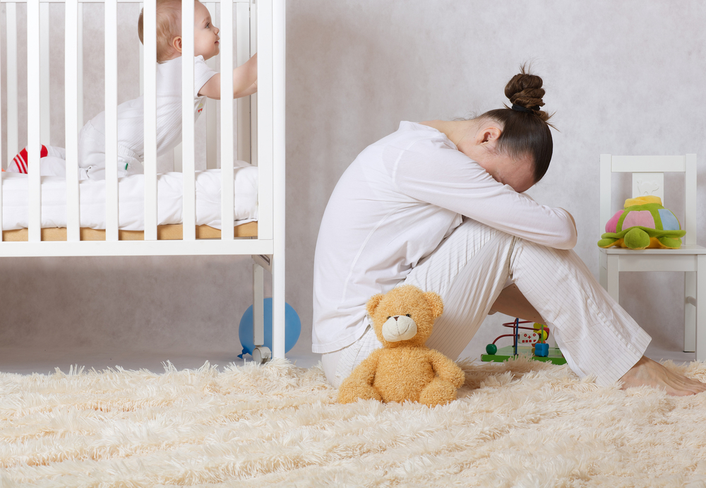 Žena i beba, postporođajna depresija