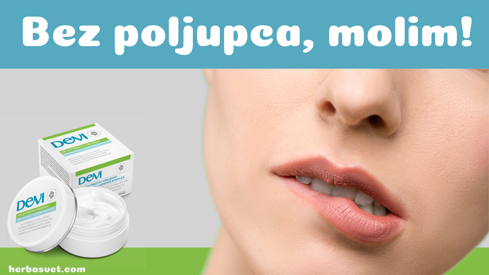 Herpes simplex: bez poljupca, molim!