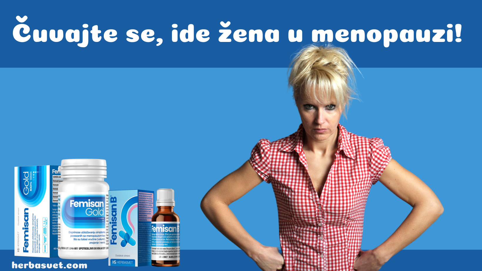 Samopouzdanje u menopauzi: čuvajte se, ide žena u menopauzi!