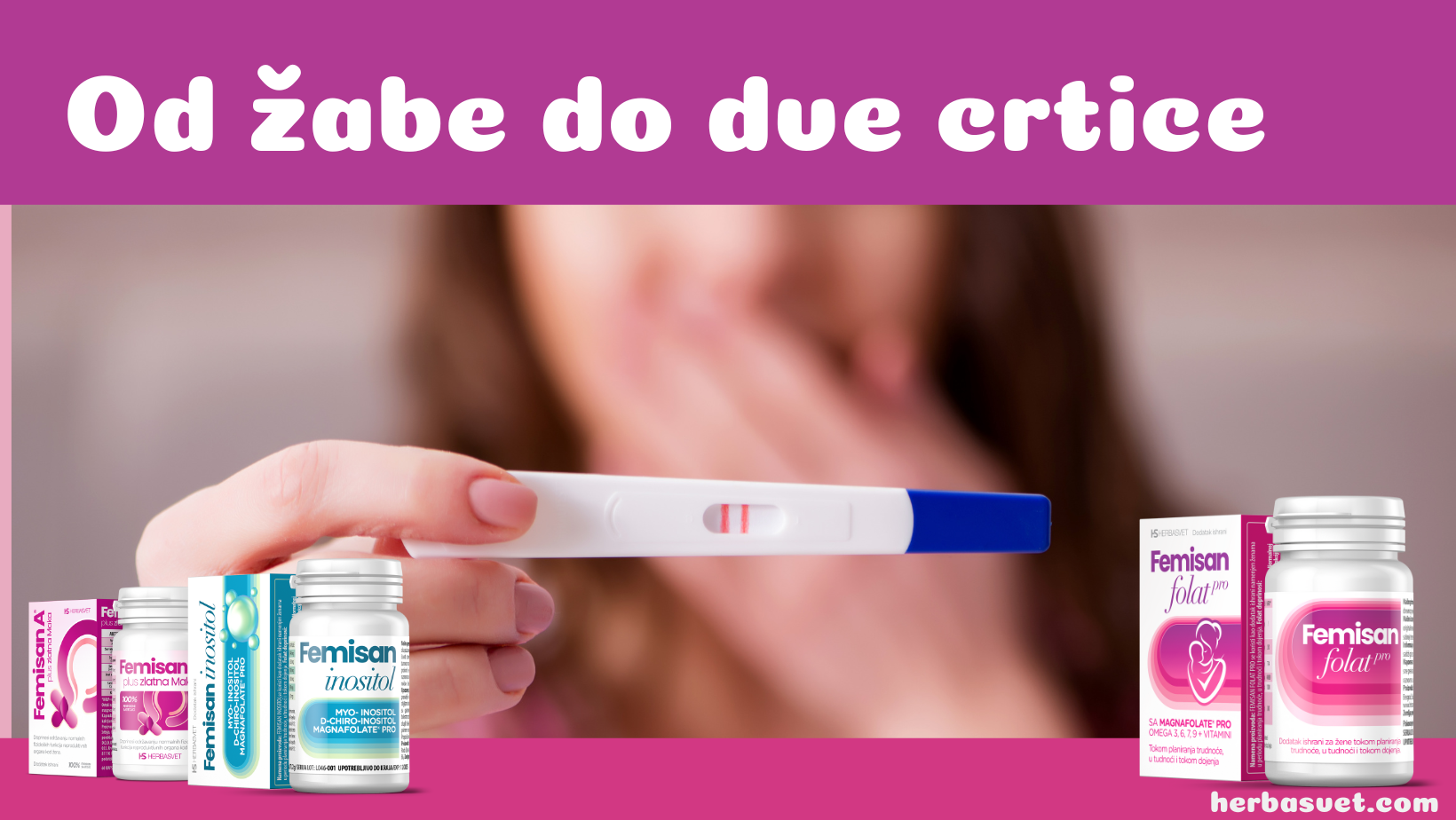 Test na trudnoću nekad i sad: od žabe do dve crtice