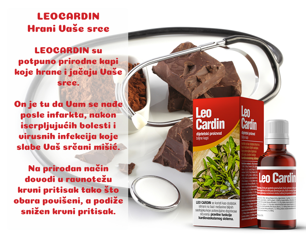 Leocardin za zdrav kardiovaskularni sistem