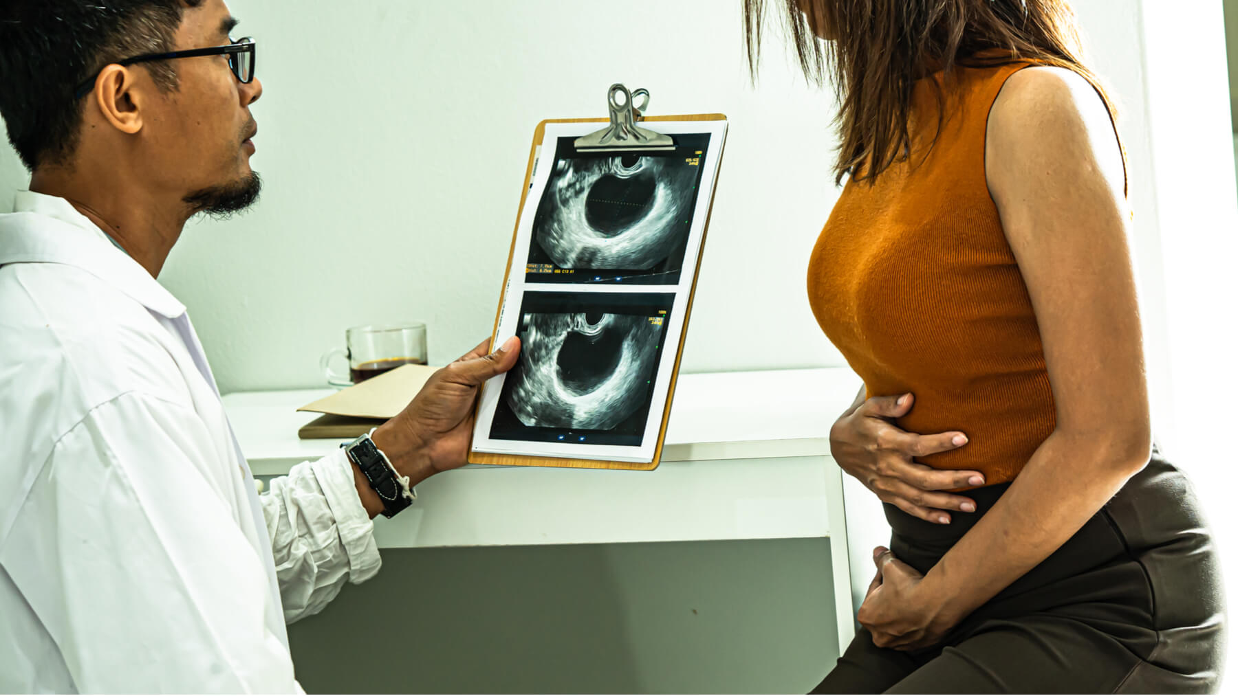Pregled UZ snimka kod lekara, endometrioza i trudnoća