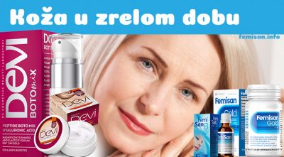 Femisan i Devi kozmetika u menopauzi