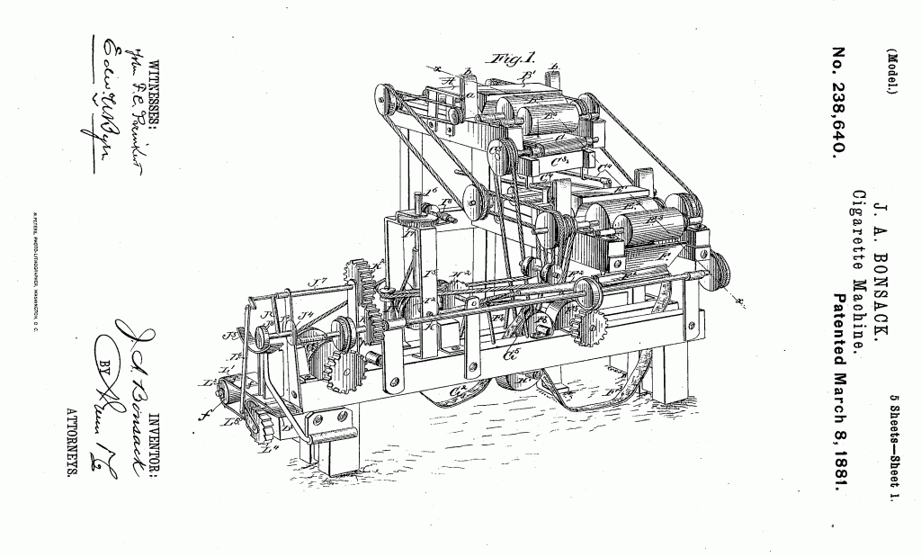 mašina za proizvodnju cigareta