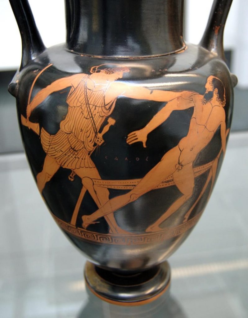 grčki bogovi na vazi
