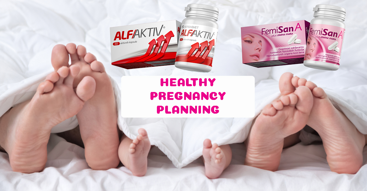 Femisan A and Alfa Aktiv for healthy pregnancy planning
