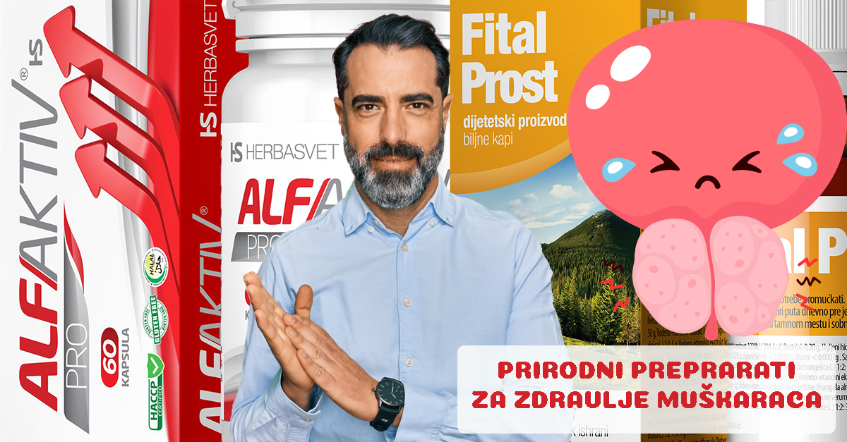 Fital Prost i Alfa Aktiv HS Pro za zdravlje prostate