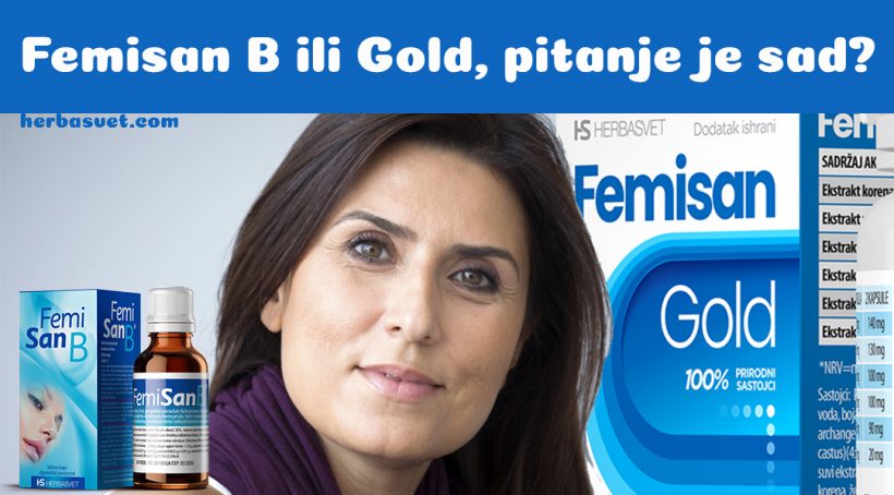 Preparati za menopauzu - Femisan Gold i Femisan B