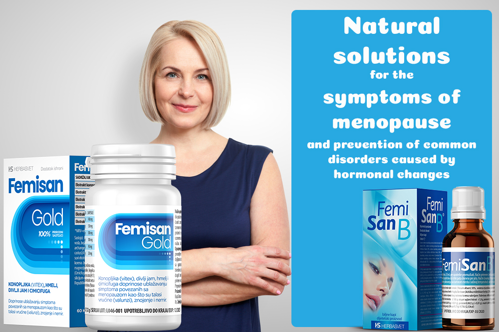 Natural solutions for the menopause symptoms