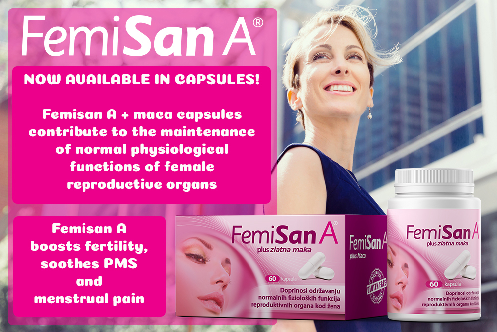 Femisan A plus maca capsules