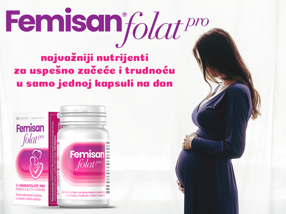 Femisan Folat Pro sadrži vitamin B12