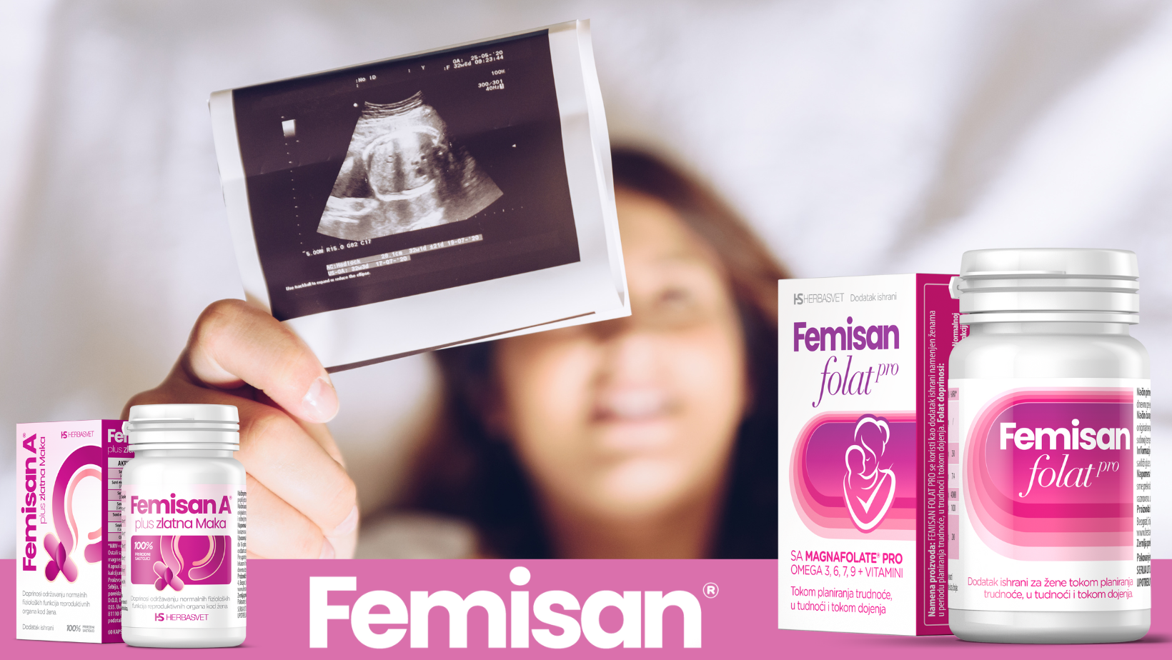 Femisan Folat Pro za zdravu trudnoću