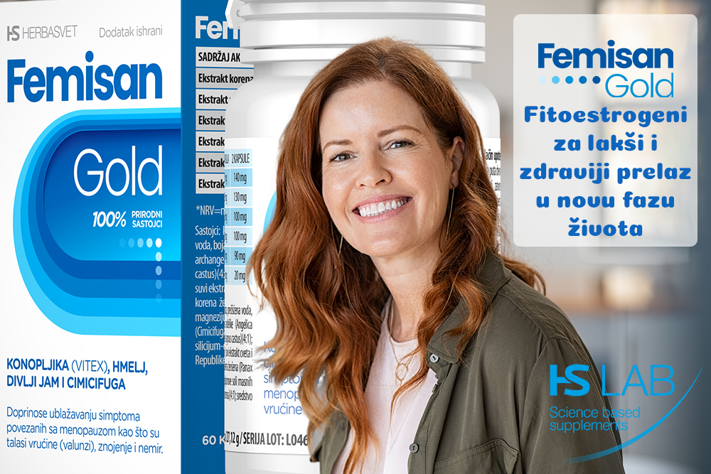 Femisan Gold pomaže u menopauzi