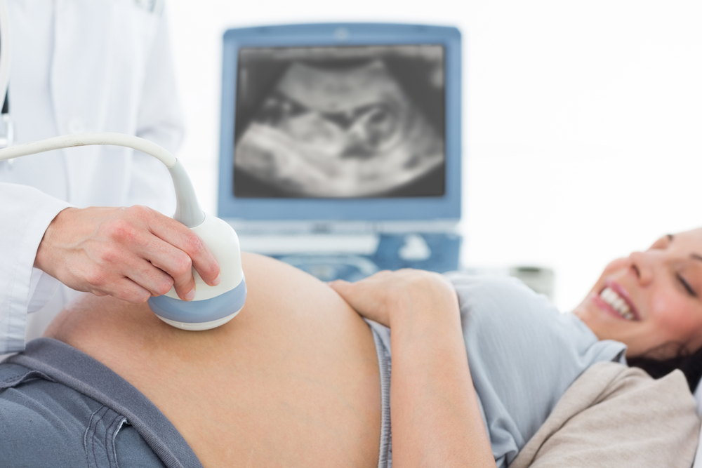 Trudnica na ultrazvučnom pregledu