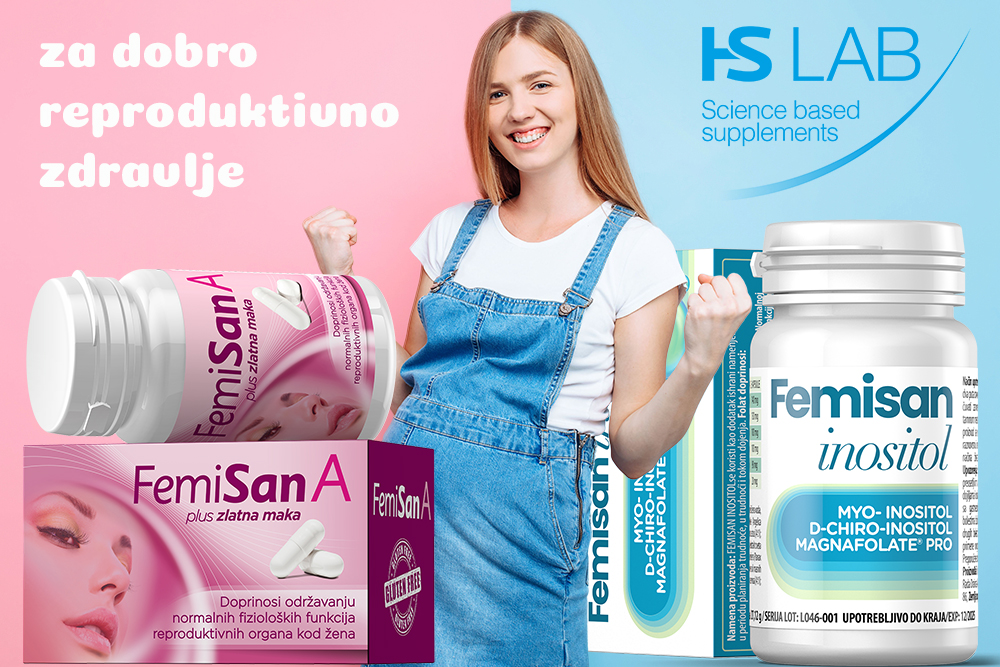 Femisan Inositol i Femisan A za dobro reproduktivno zdravlje
