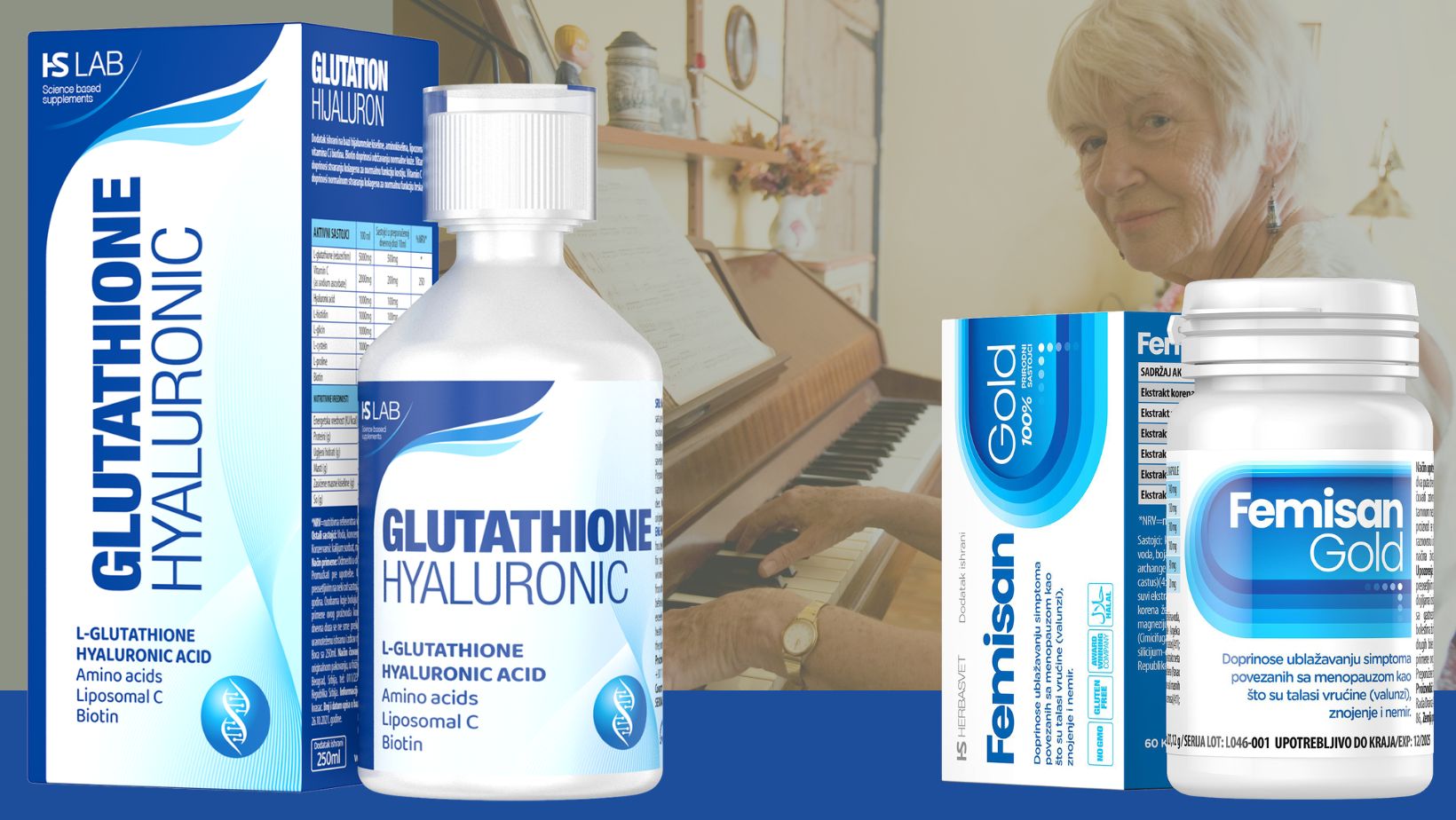 Glutation Hijaluron i Femisan Gold