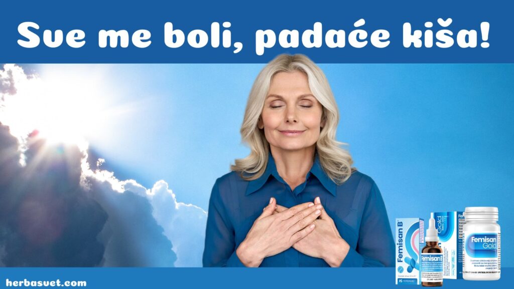 Meteoropatija i menopauza: Sve me boli, padaće kiša